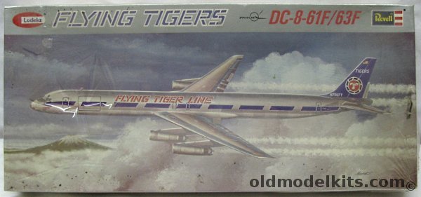 Revell 1/144 Douglas DC-8-61F / DC-8-63F - Flying Tigers, H188 plastic model kit